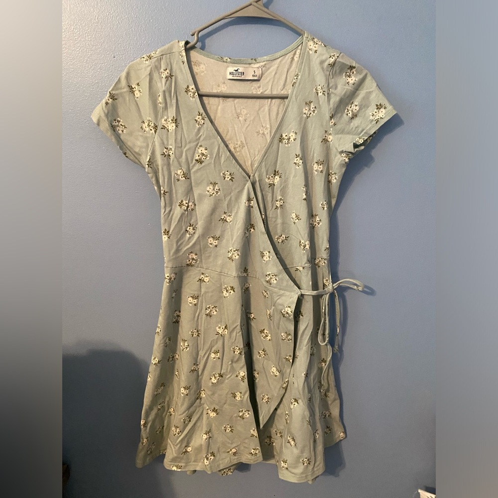 Hollister Light Green Dress.